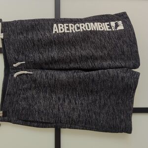Abercrombie kids boys shorts. Grey/black. Size 13/14.